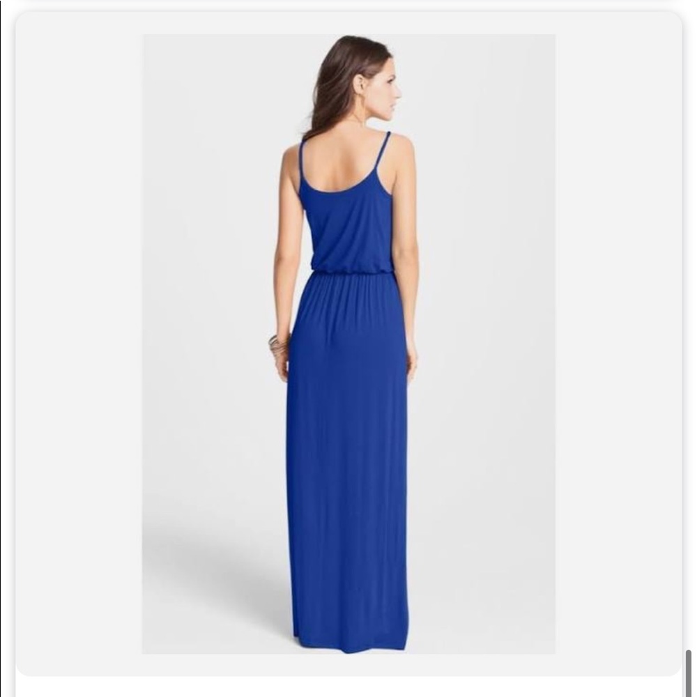 Lush high neck maxi dress rust- NWT- XS - Picture 3 of 3